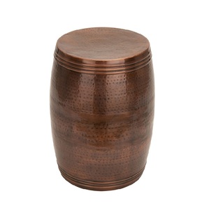 Mesa de Metal de diseño antiguo indio, mesa auxiliar de lujo hecha a mano, novedad - Product Image 6