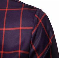 Camisas de Vestir Formales de Manga Larga para Hombre, de Franela 100% Algodón, Antiarrugas, Teñido Liso, Antidecoloración, a Rayas, Ecológicas, de Secado Rápido