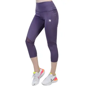 महिलाओं Stretchy लेगिंग ठोस रंग शॉर्ट्स पैंट उच्च कमर योग स्लिम चड्डी पंत
