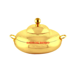 Olla de acero inoxidable, la mejor cazuela de utensilios de cocina para el hogar y el hotel, calentador de alimentos de Metal clásico y elegante al por mayor - Product Image 3