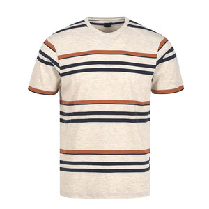 Suministro directo de fábrica Camiseta de algodón 100% de alta calidad para hombres Color sólido Ajuste suelto Diseño personalizado Camisetas para hombres - Product Image 1