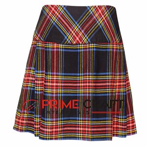 Scottish Black Stewart <b>Tartan</b> <b>Ladies</b> <b>Skirt</b> - Product Image 2