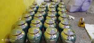 Suministros Funerarios al por Mayor, Urna de Cremación para Adultos Estilo Americano Brassworld India, Material Metálico, Modelo BRU-4282 - Product Image 4