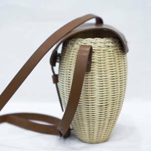 Sac à bandoulière en rotin naturel du Vietnam pour femmes, pochette en bambou, tendance, nouvelle collection 2020 - Product Image 6