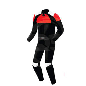 Vêtements de sport de course automobile en deux pièces, combinaison de moto en cuir coupe-vent en grandes tailles - Product Image 1