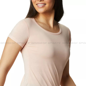 Wholesale High Quality Versatile T-Shirt for Women Custom Workout T-shirt fitness Breathable Quick Dry - Product Image 4