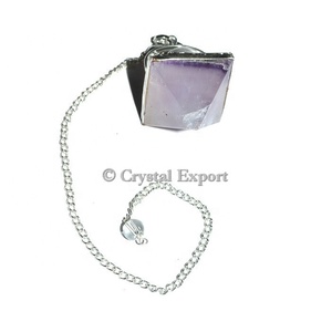 Péndulos de piedras preciosas de amatista, superventas en línea, péndulos de piedras preciosas - Product Image 1