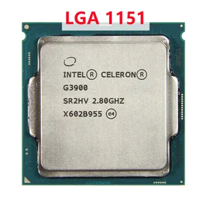 LGA1151 Intel G3900 G4400 G3930 G4560 G4600 i3 6100 7100 i5 6400 6500 Celeron Pentium çekirdek işlemci B250 CPU