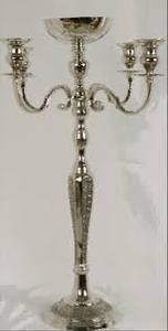 แต่งงานหรูหราวินเทจสูง Centrepiece เชิงเทียนอัตราขายส่ง - Product Image 6