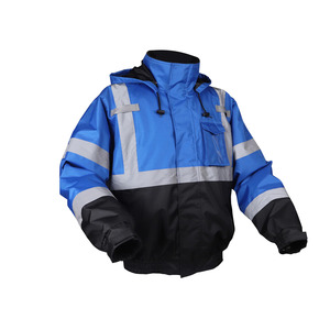 Custom Hi Vis Reflective Safety Jacket Workwear Winter Jacket Roadway Safety Jackets - Product Image 4