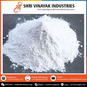 El último mejor detergente en polvo de cuarzo blanco fabricado y suministrado DE LA India con composición química SIO2 - Product Image 4