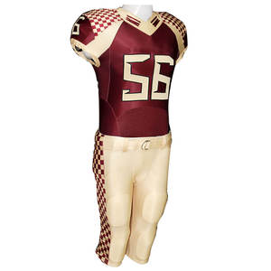 Cheap design Fashion Protective Brand logo Customized Personal supply jersey american football uniform - Product Image 1