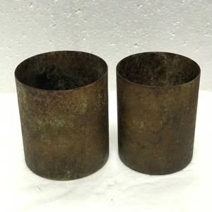 Vela de mimbre para decoración del hogar, bote de metal de lujo, tarros de vela, mesa superior, candelabro rústico antiguo - Product Image 6