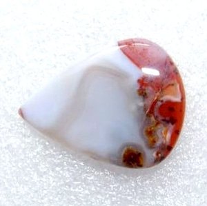 Agate marocaine en vrac pierre précieuse poire forme cabochon uni incroyable qualité fabrication de bijoux naturels prix de gros - Product Image 5