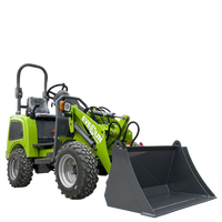 EVERUN EREL05 CE 500kg mini pala da giardino anteriore cinese articolato batteria certificata epa caricatore elettrico a nuova ruota