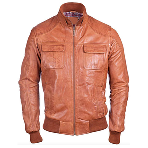 Chaqueta universitaria de lana XL para hombre, chaqueta acolchada de cuero de tela ligera con cremallera frontal completa, estilo de invierno, la mejor chaqueta acolchada de cuero al por mayor - Product Image 2
