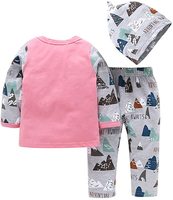 OEM Custom Hoge Kwaliteit Herfst Winter Outfits Jongens Nieuwgeboren 3-delige Kledingset Effen Velours Pullover Top Broek Hoed Smart