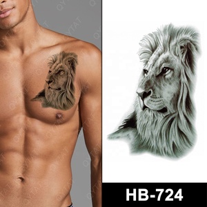 Autocollant de <span class=keywords><strong>tatouage</strong></span> temporaire pour le corps, le <span class=keywords><strong>bras</strong></span>, le poignet, motif <span class=keywords><strong>lion</strong></span>, transfert d'eau - Product Image 5