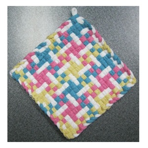 Jacquard cotton material <b>pot</b> <b>holder</b> - Product Image 1