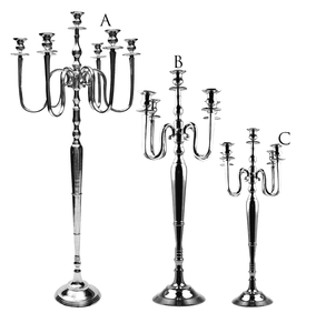 Candelabros de metal de tendencia superior, decoración interior y exterior para el hogar, soporte de luz para velas de boda con calidad sostenible - Product Image 6
