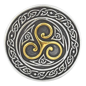 เข็มขัดไฮแลนด์ของผู้ชายสำหรับหัวเข็มขัดดีไซน์โบราณรูปแชมร็อกพร้อมสเตนเลสแท้สินค้าขายส่ง - Product Image 6