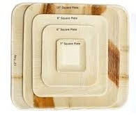 จานและจานอาหารและจานที่ถูกสุขอนามัยสำหรับงานปาร์ตี้ชามสลักลายใบไม้ Areca แบบลับๆเป็นมิตรกับสิ่งแวดล้อม - Product Image 4