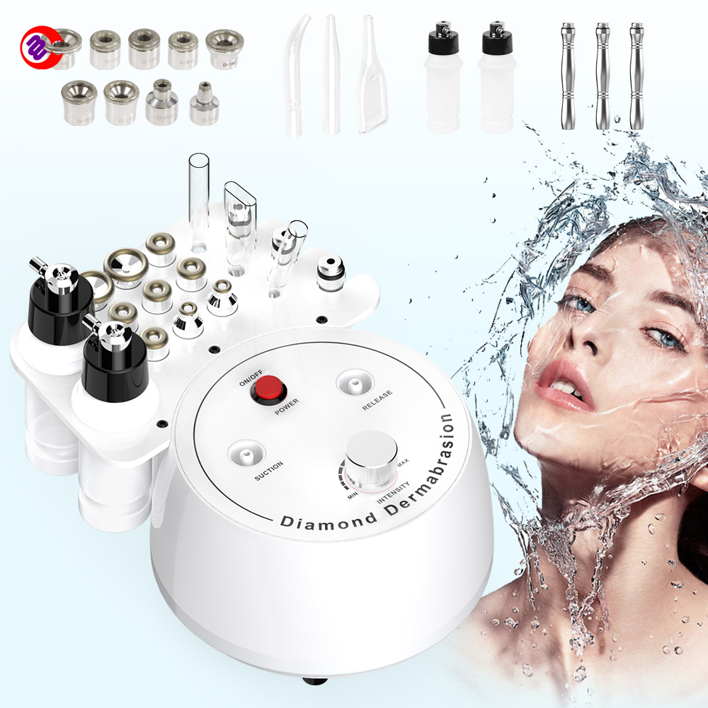 2021การดูแลความงาม Microdermabrasion เครื่องเพชรอุปกรณ์ฟื้นฟูผิวน้ำ Dermabrasion เพชร Microdermabrasion