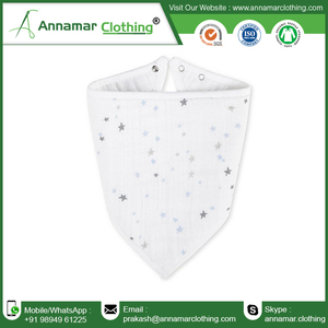 Baberos impermeables personalizables para alimentación de bebé, bandana de algodón orgánico fácilmente lavable, bandana para alimentación de bebé, unisex - Product Image 6