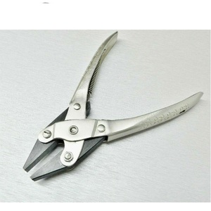คีมแอ็คชั่นแบบขนานจมูกแบนพร้อมขากรรไกรเรียบ140มม - Product Image 2
