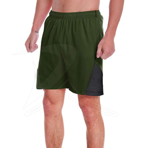 Men's Casual Gym Workout Swim Shorts <b>Drawstring</b> Closure Breathable Canvas 100% Cotton Waterproof Wholesale Heat-Transfer Printed - Product Image 1