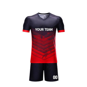 Camiseta de Fútbol Personalizada de Secado Rápido, Anti-UV, Transpirable, 100% Poliéster, Servicio OEM, Venta al por Mayor, Manga Corta, Números y Nombres Personalizados - Product Image 5