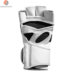 Gants de grappling en cuir MMA les plus vendus avec support de poignet – Gants d'entraînement MMA noirs pour le sparring - Product Image 5