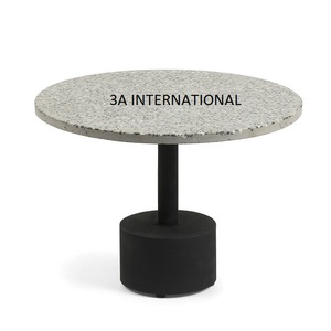 Table basse noire au Design industriel, Table basse de luxe, avec plateau en bois, pour meubles de Restaurant, nouveau, - Product Image 6