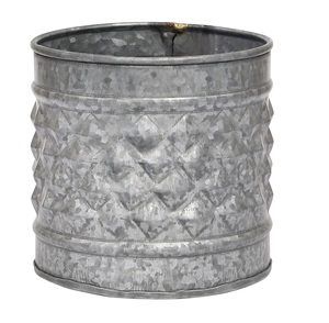Ensemble de 3 baignoires en métal galvanisé pour pot de fleur utilisation jardin - Product Image 5