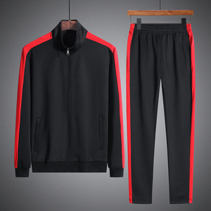 Survêtement pour homme avec fermeture éclair, tenue de voyage, sport, Jogging, gymnastique, décontracté, nouvelle collection 2020 - Product Image 4