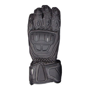 Gants de course pour moto, nouveau, noir, en cuir de vache, protection contre les blessures, avec Logo, - Product Image 2