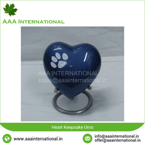 Heart Shape American Style <b>Keepsake</b> Cremation Urns for Adult <b>Ashes</b> - Product Image 3