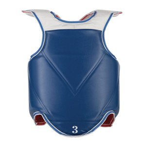 Protège-poitrine en cuir, 1 pièce, protecteur de poitrine pour boxe et Taekwondo, nouveauté - Product Image 5