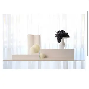 Riser per nidificazione Display cubo all'ingrosso Yageli, fondo cavo, espositore acrilico bianco satinato per negozio