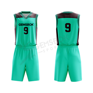 Ensembles d'uniformes de basket-ball personnalisés pour hommes QuickDry sublimé respirant confortable vente en gros vêtements de basket-ball avec impression personnalisée - Product Image 4