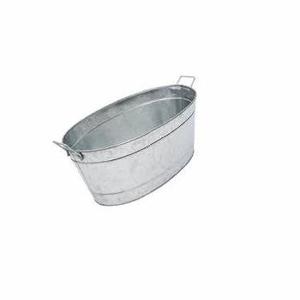 HIGH QUALITY LOW PRICE ROUND GALVANIZED PARTY OVAL TUB BEVERAGE TUB WINE BOTTLE CHILLER COOLER BEST PRICE & HIGH END ICE BUCKET - Product Image 3