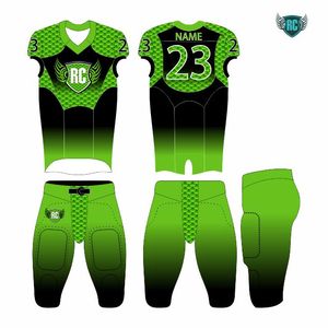 Best Quality Men's American <b>Football</b> Uniform <b>White</b> Stitched Jersey Sportswear XL Size Anti Sublimation Technique High Tops Sets - Product Image 3