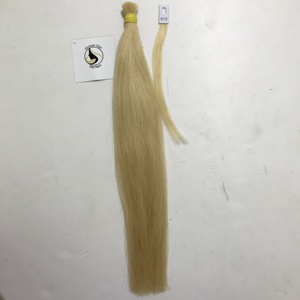 Venta al por mayor de fábrica listo para enviar Virgen Remy vietnamita Color Rubio recto 613 extensiones de cabello humano de doble dibujado Vietnam - Product Image 4