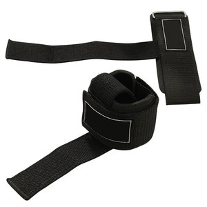 Custom Heavy Duty Weight Lifting Wrist Wraps Elastic Wrist Support <b>Strap</b> with Thumb Loops for Fitness Training Powerlifting - Product Image 4