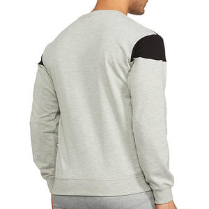 Custom pink oversized <b>sweatshirt</b> men printed plain <b>white</b> crewneck drop shoulder men blank <b>Sweatshirt</b> 100% cotton in bulk - Product Image 2