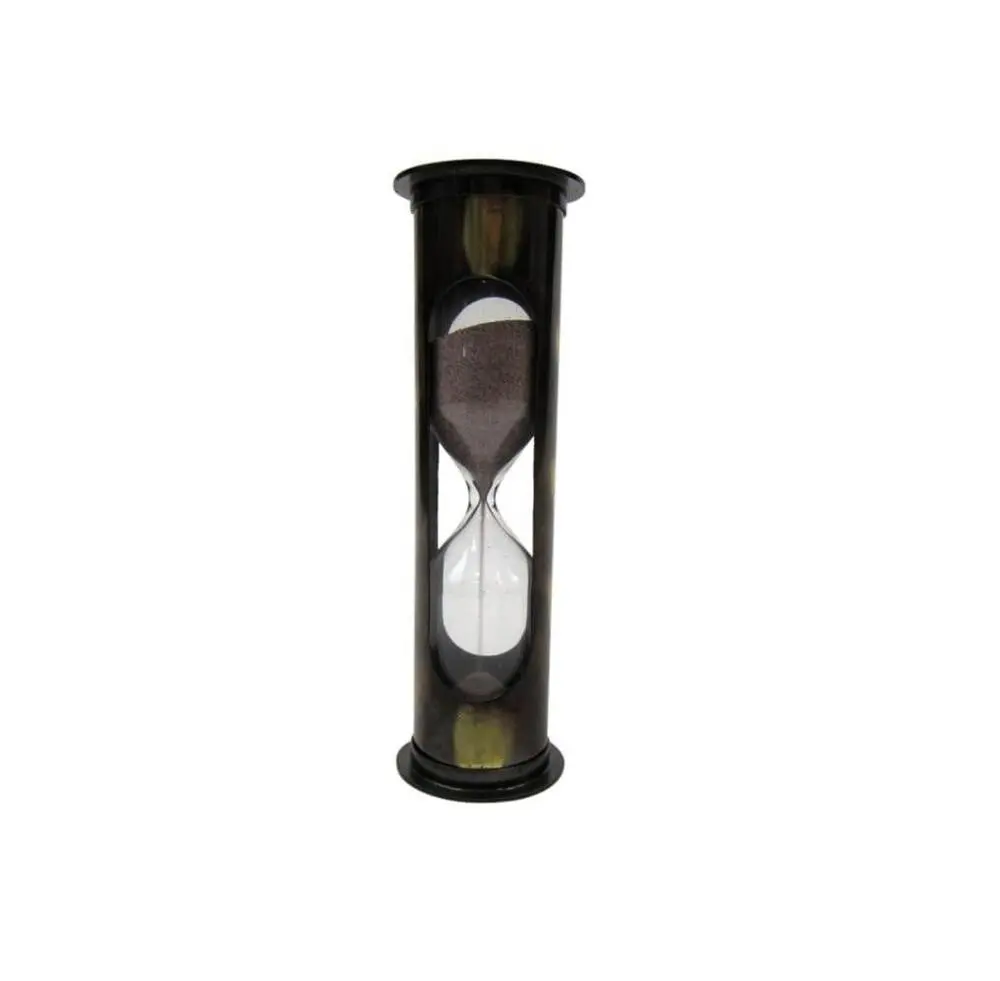 Antique Brass 5-min. Timer Purple Sand Hourglass Manufacturer Wholesaler