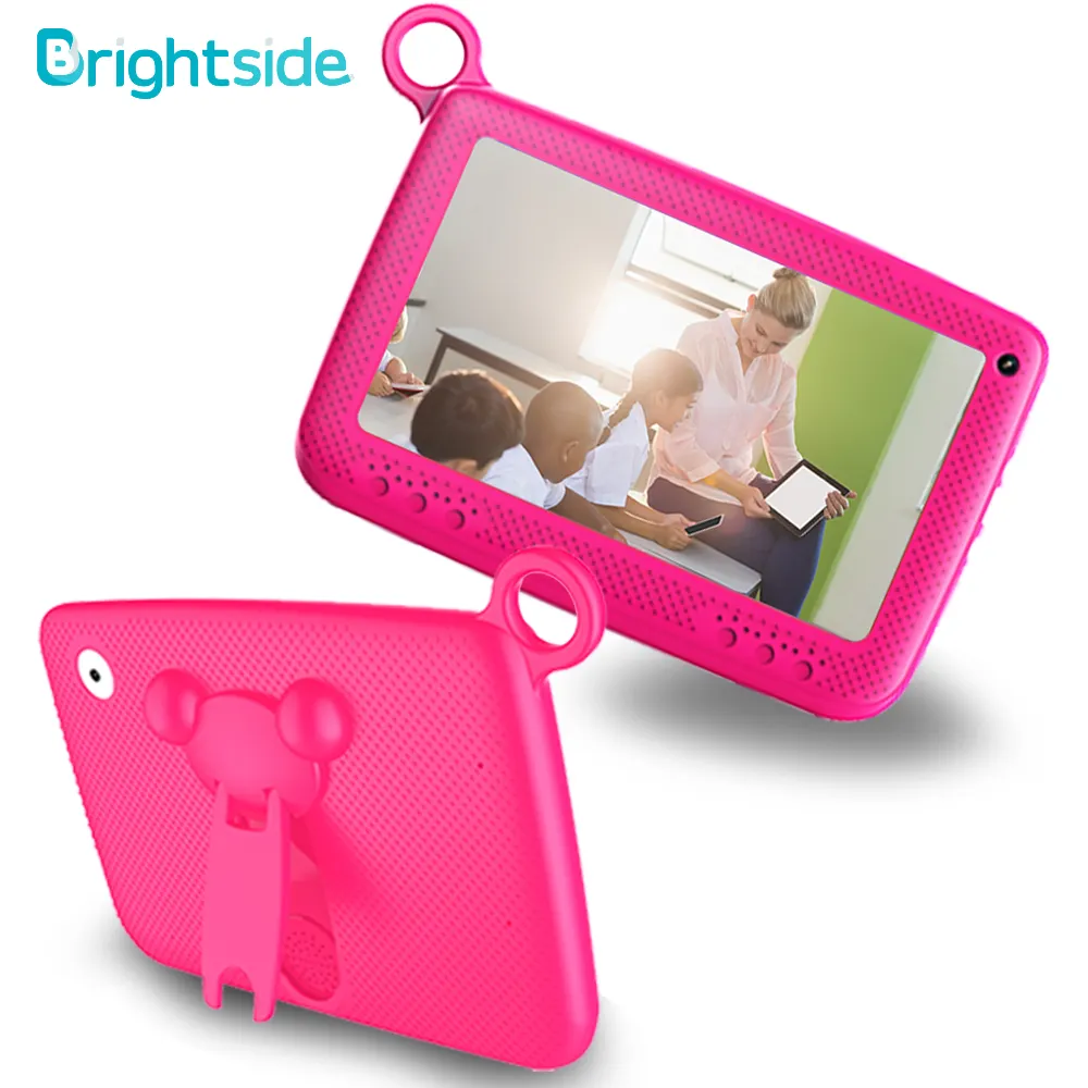 Brightside wifi crianças tablet com caso estande de proteção de alta qualidade crianças edição tablet melhor atacado barato tablet pc