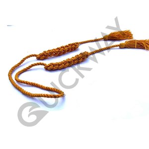 Accesorios para Uniformes Ceremoniales, Cordón para Corneta de Caballería, Tamaño Personalizado, Material Recubierto para Prendas, Nylon/Poliéster/Seda Ecológicos - Product Image 3