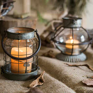 Metal <b>candle</b> <b>holder</b> <b>lantern</b> - Product Image 1