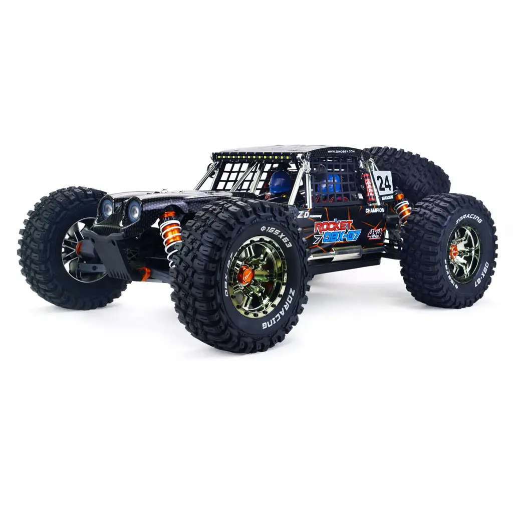 ZD Racing DBX-07 1/7 2.4G 4WD RC Car 80KM/H High Speed Remote Control Brushless Electric Off-Road Desert Truck RTR Toys